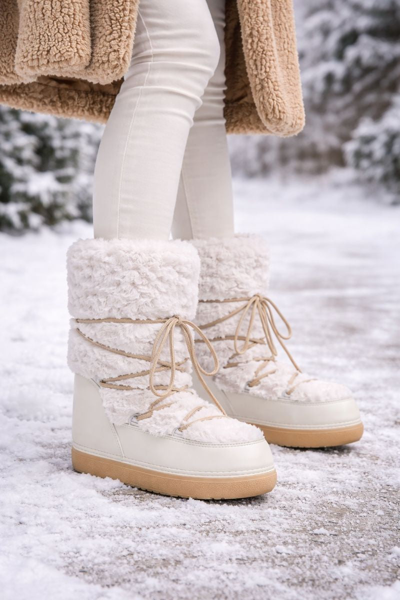 Botas Nieve Mujer Aisladas y Cálidas - Vestiria