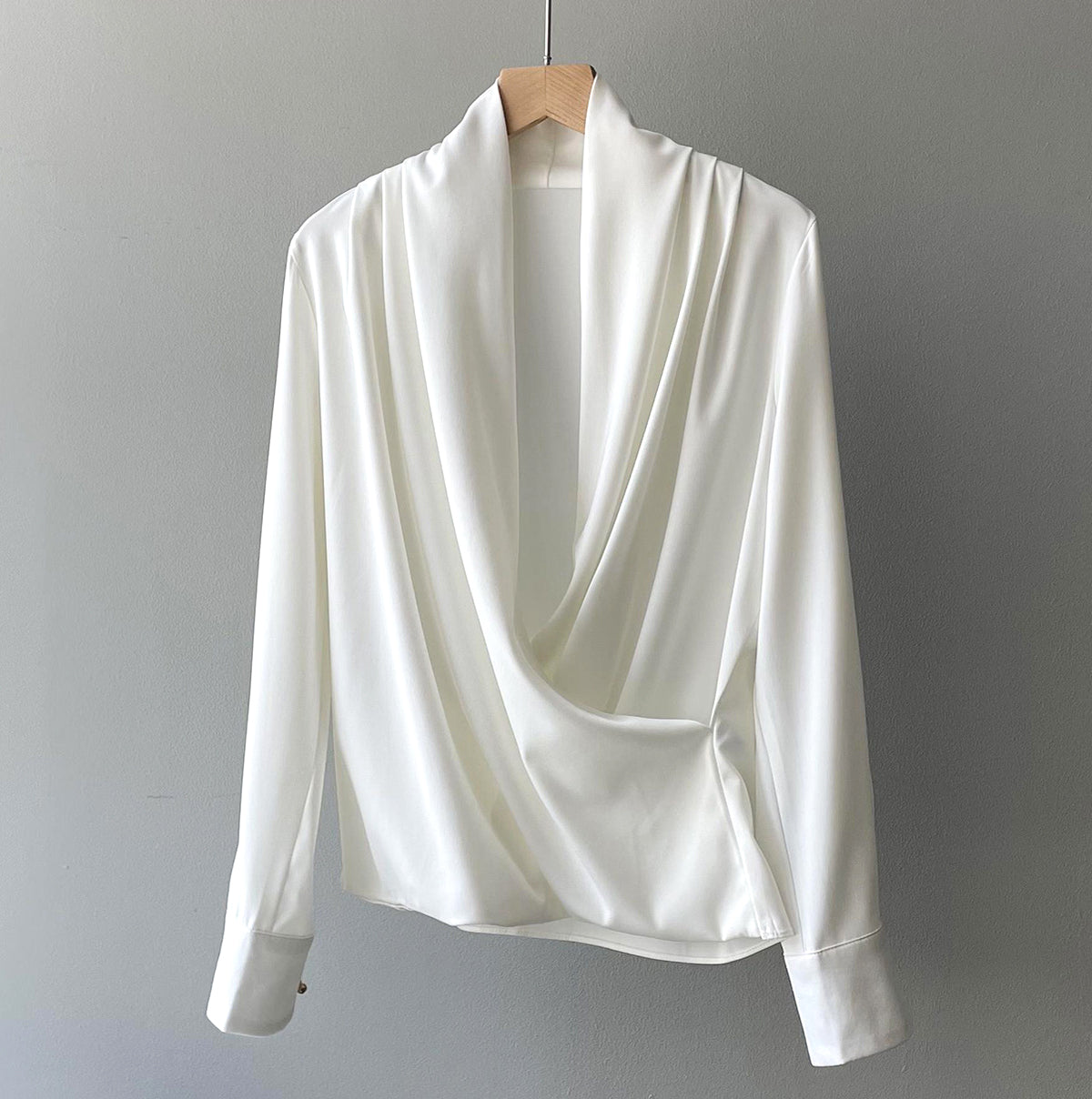 Blusa Satinada Mujer Elegante