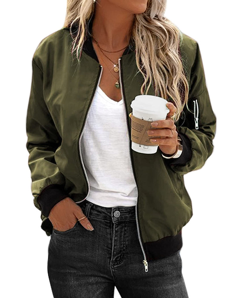 Chaquetilla Deportiva Mujer Cremallera Clásica