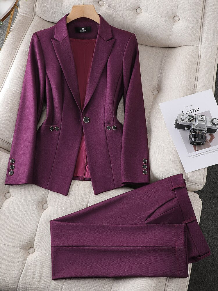 Traje Chaqueta Mujer Elegante