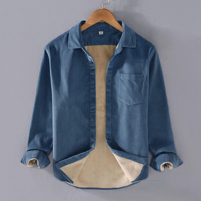 Camisa Corduroy Retro Clásica