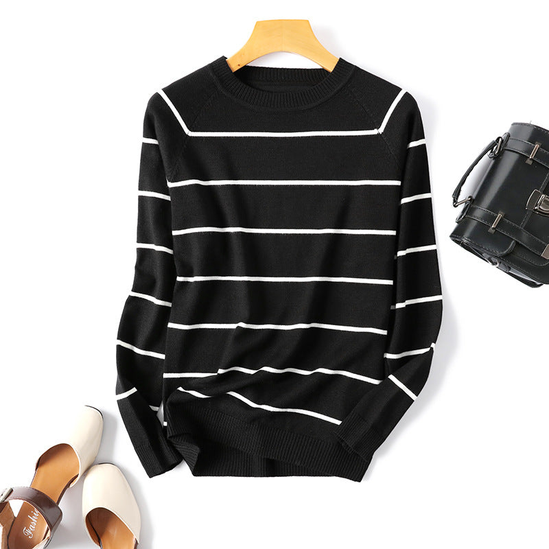 Blusa a rayas suave y cómoda