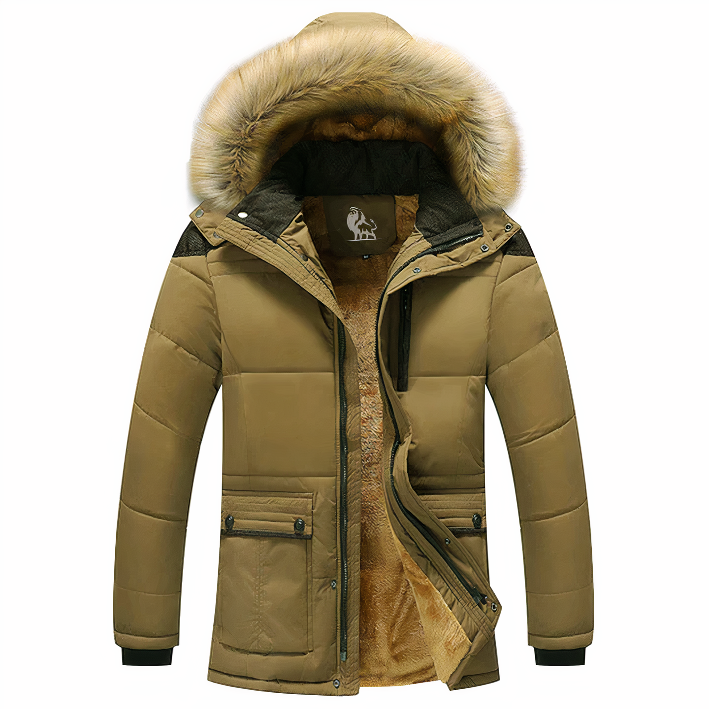 Abrigo Invierno con Gorro Desmontable