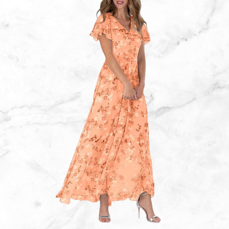 Vestido Floral Boho Chic