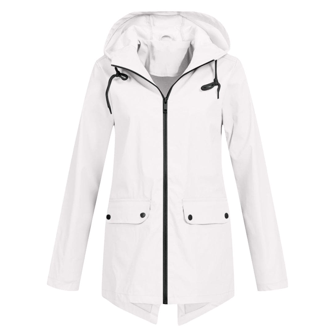 Chaqueta mujer impermeable y ligera con capucha