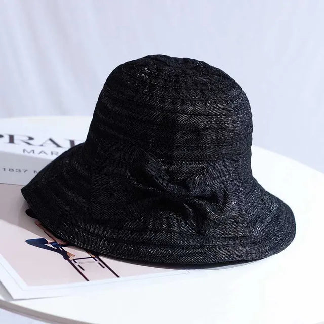 Gorra de playa con cinta
