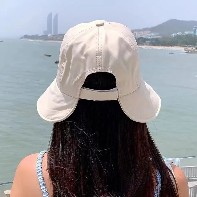 Gorra de playa ligera con protección UV