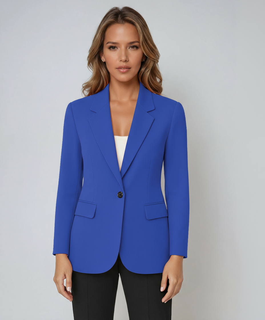 Chaquetilla Mujer Clásica con Bolsillos