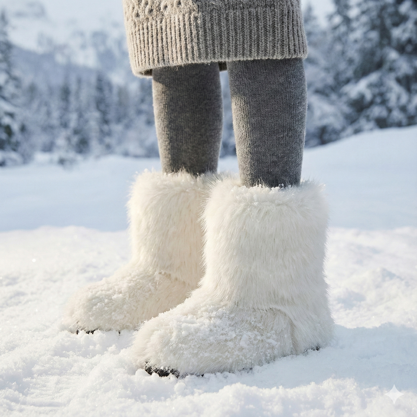 Botas Mujer Invierno Cuña Confortable
