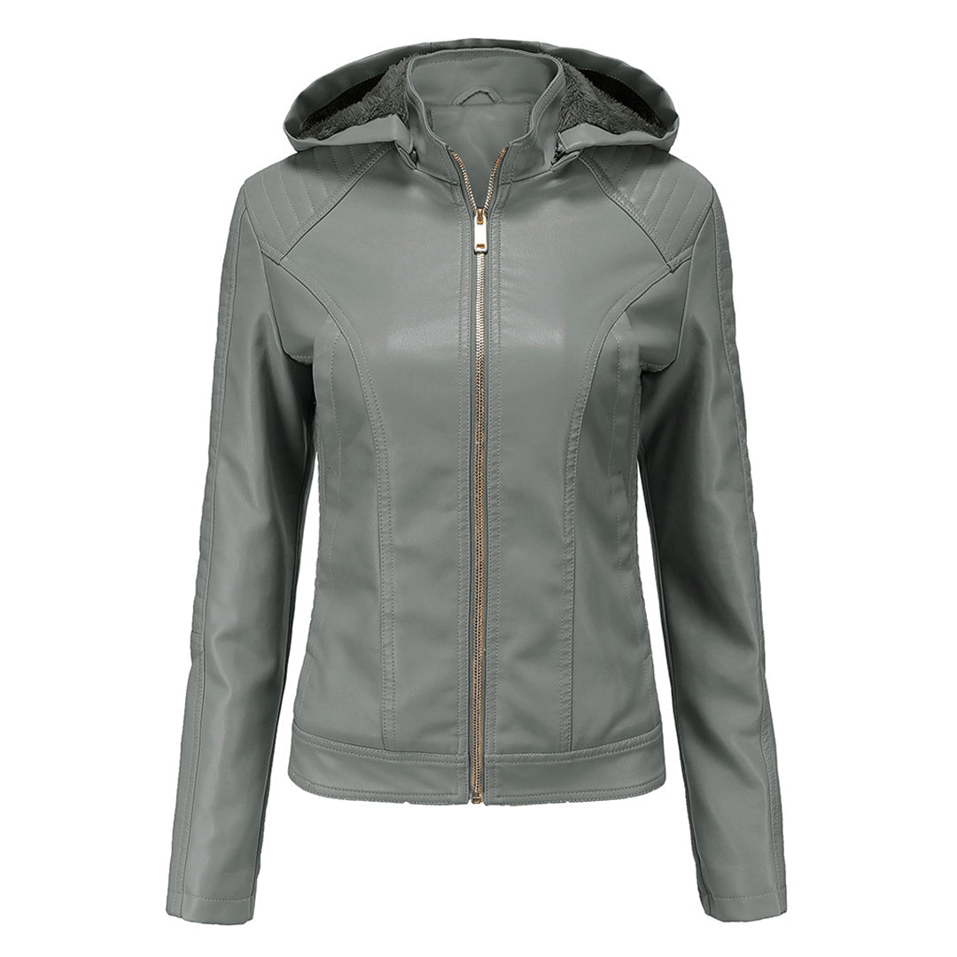 Chaqueta Cuero Mujer Versátil y Estilosa