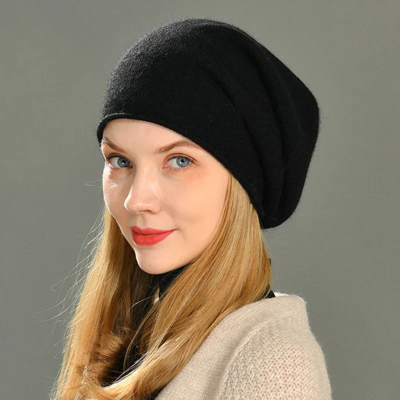 Gorro Mujer Punto Suave Cálido
