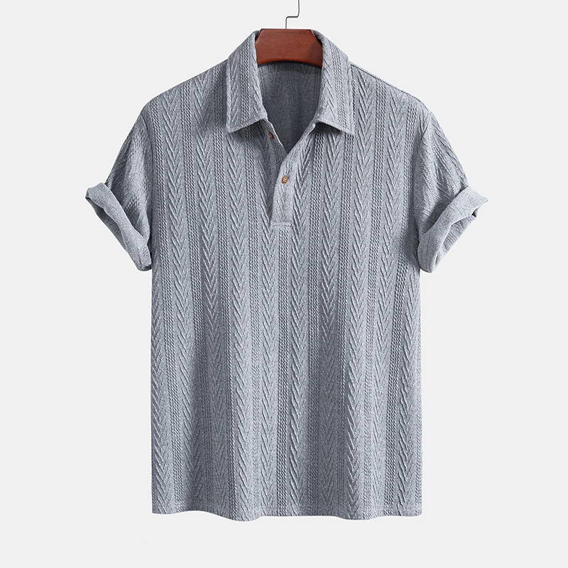 Camisa Punto Estampado Elegante Mujer