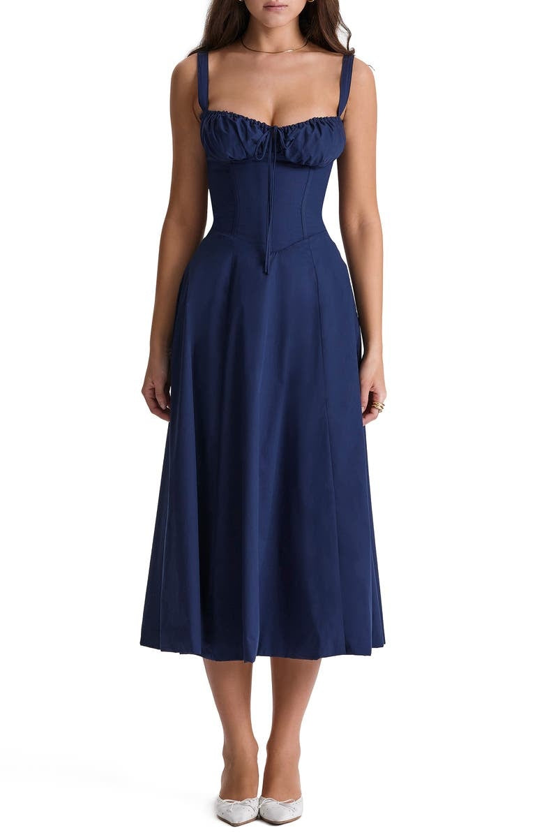 Vestido Cuerpo Cintura Alta Elegante