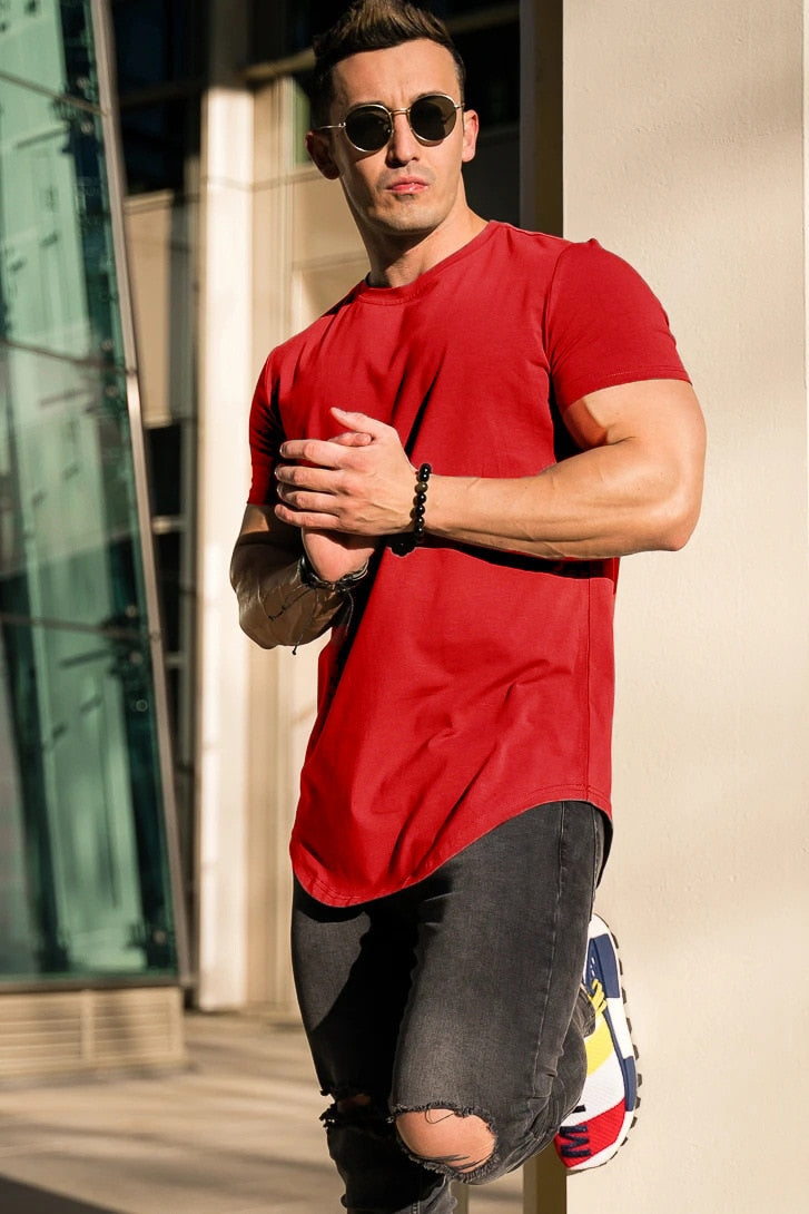 Camiseta Hombre Corte Slim Moderna