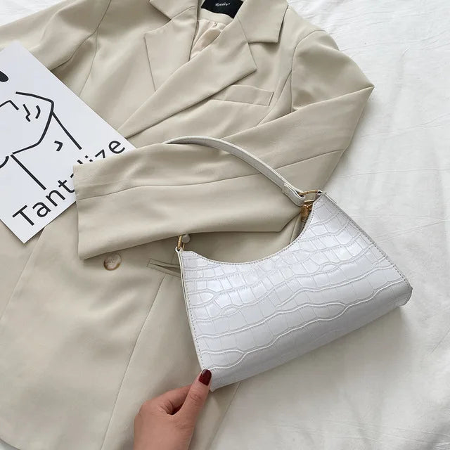 Bolso Bandolera Mujer Piel Imitación Brillante