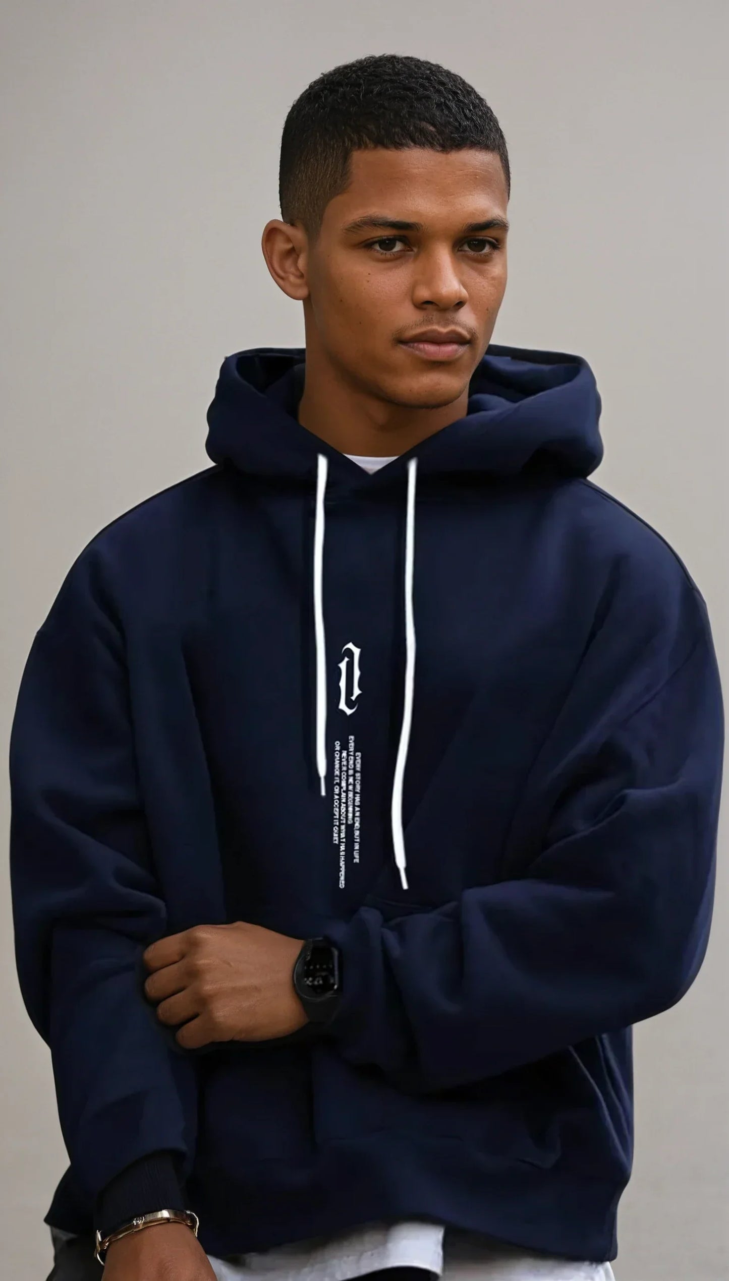 Sudadera Hombre Grande con Capucha Canguro