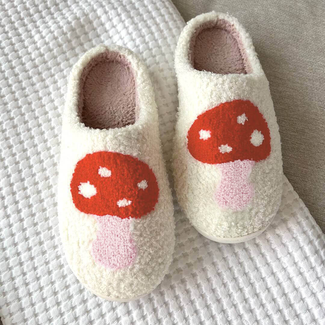 Pantuflas mujer corazón suave