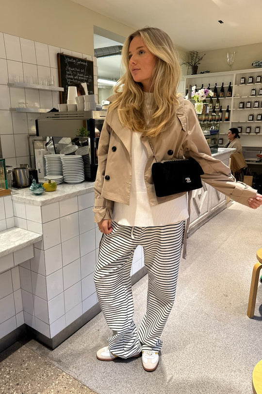 Pantalón Rayas Mujer Elegante - Vestiria