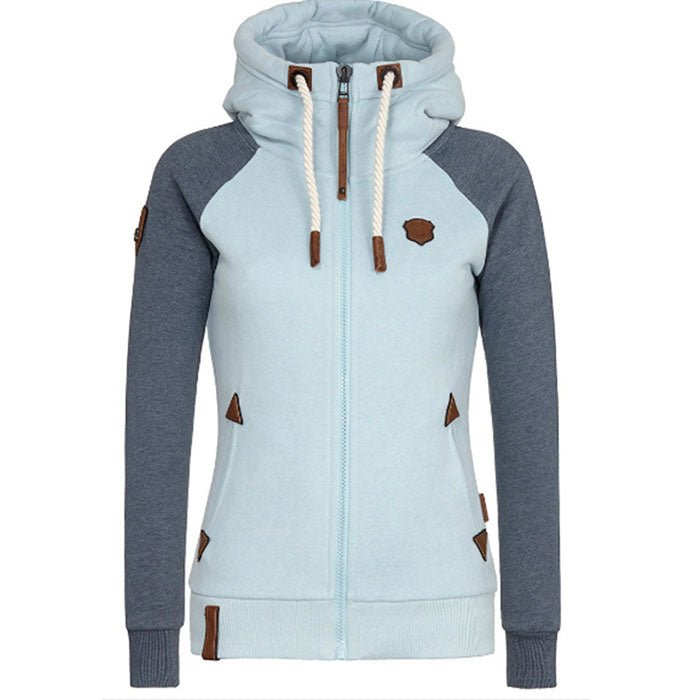 Sudadera Mujer Cremallera Cómoda Casual