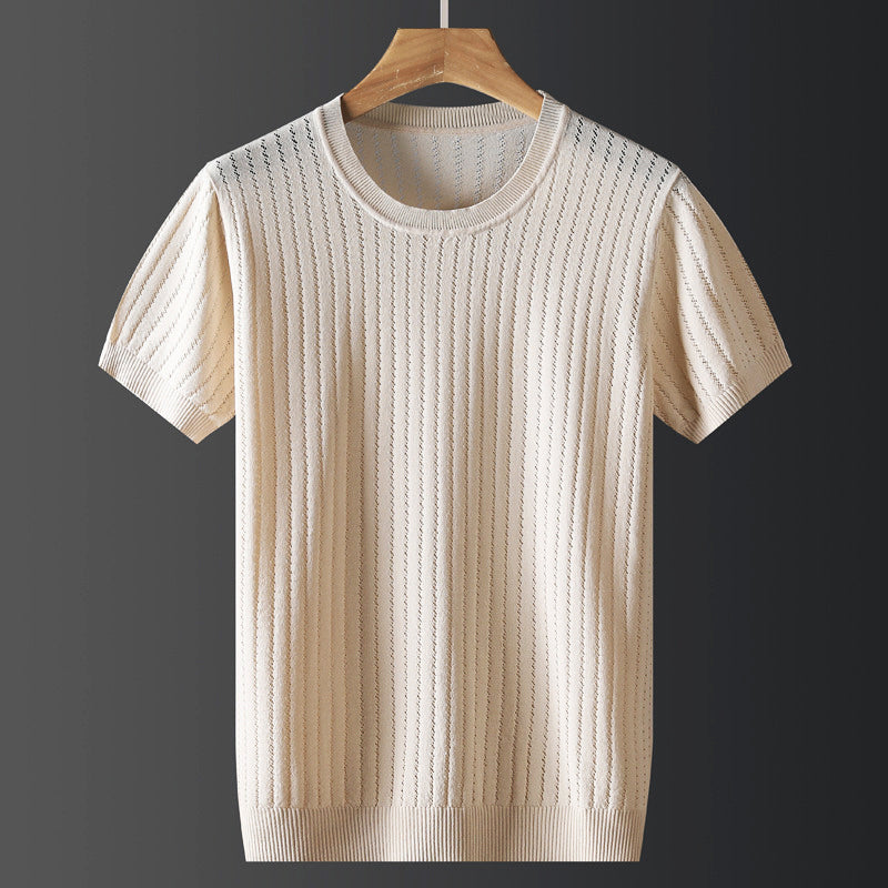 Camisa de Punto Clásica Elegante