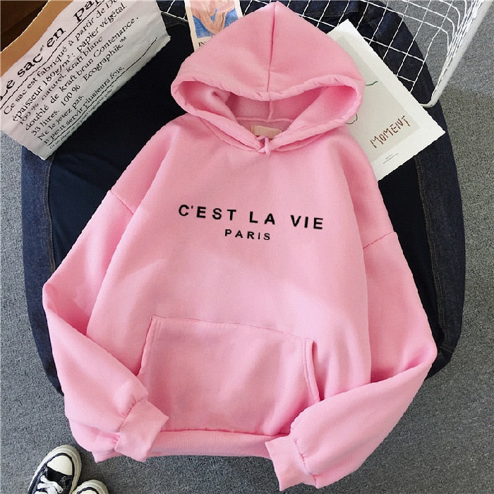 Sudadera grande con capucha mujer colores brillantes