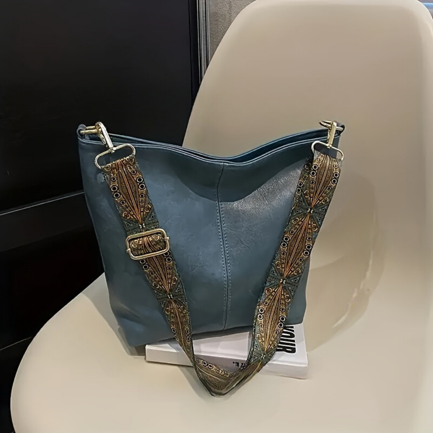 Bolso de Piel Clásico Resistente al Agua