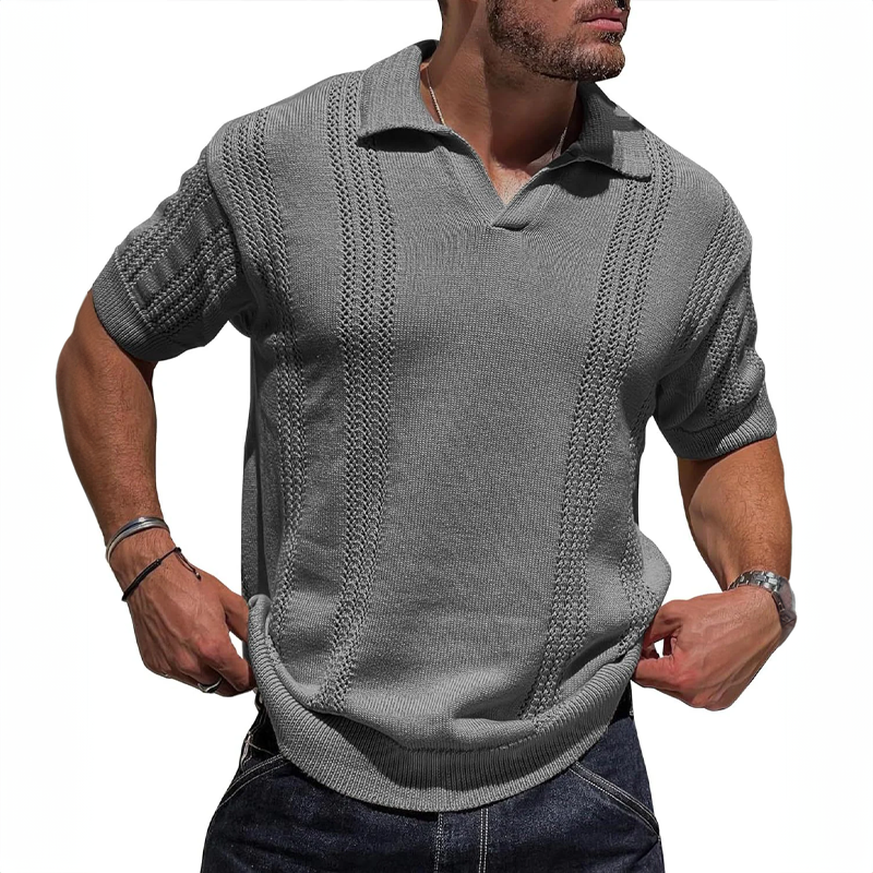 Camisa Polo Clásica Tejida
