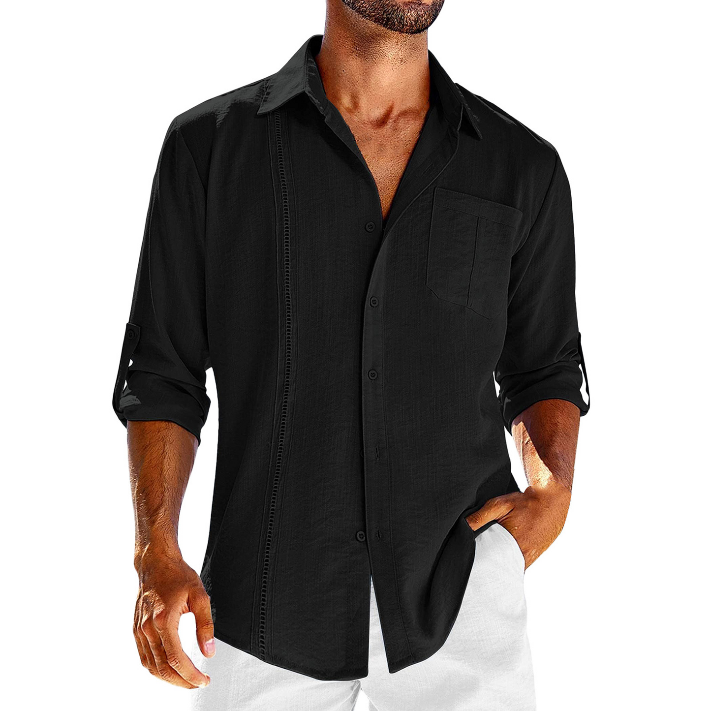 Camisa Polo Clásica con Bolsillo