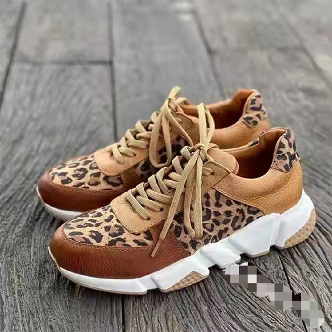 Zapatillas Invierno Mujer Estampado Animal Cómodo - Vestiria