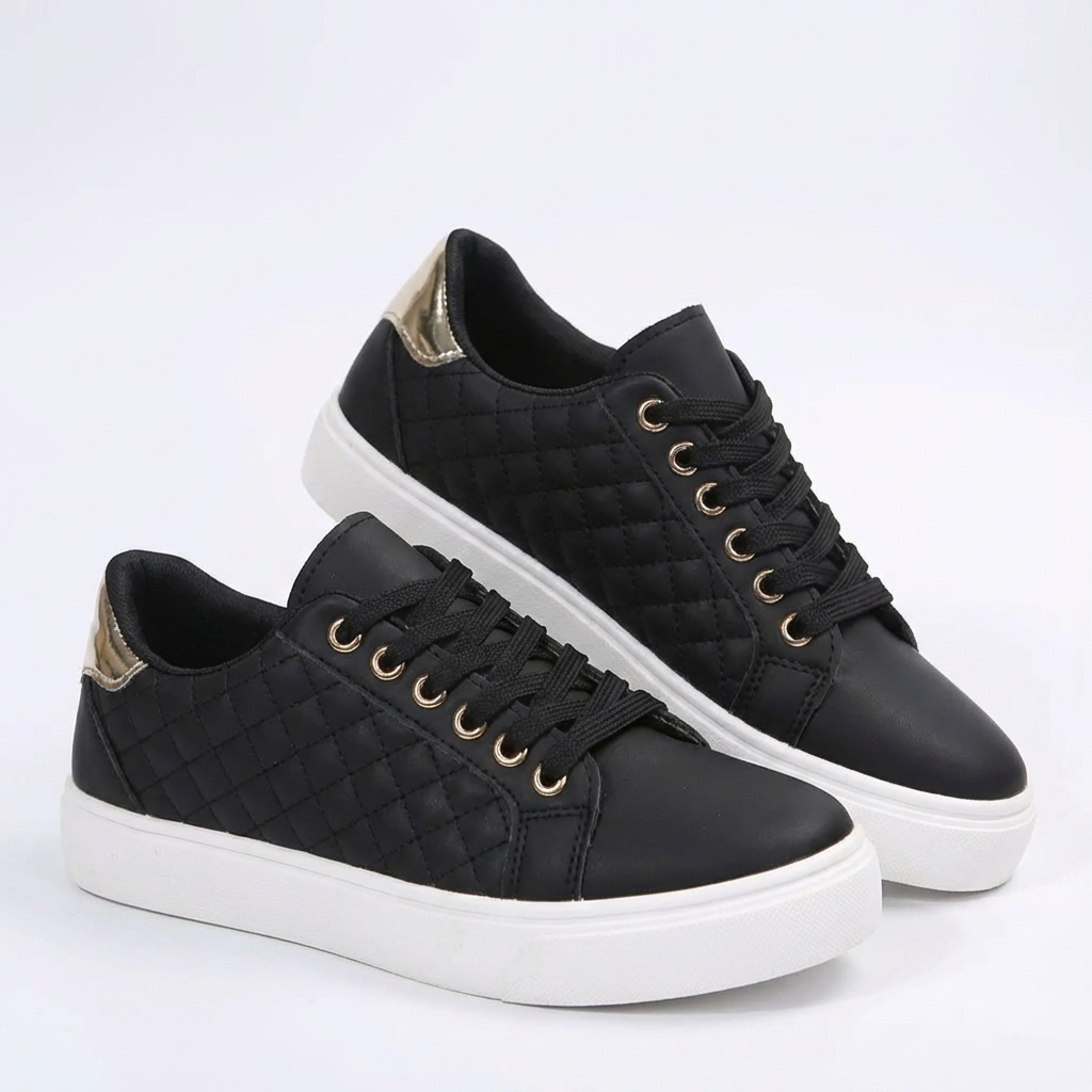 Zapatillas Mujer Acolchadas Cómodas con Cintas