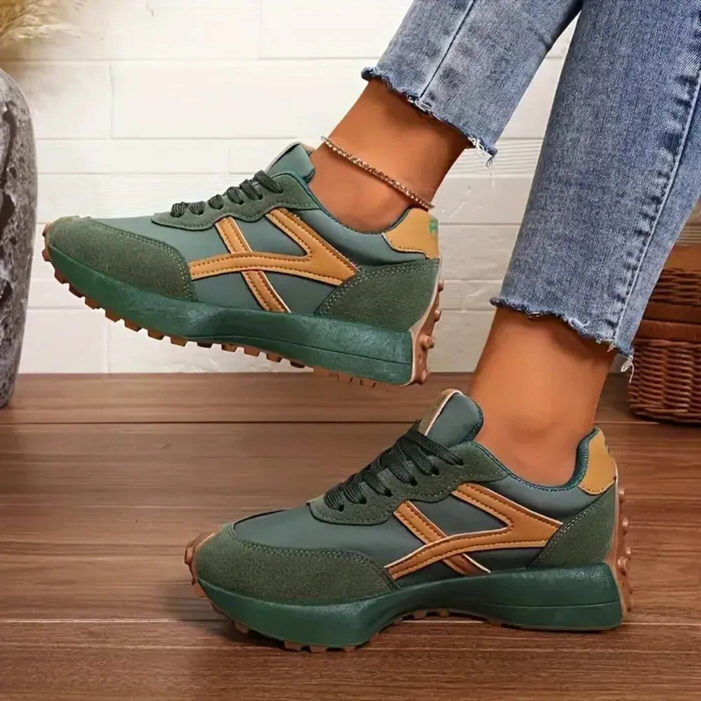 Zapatillas Mujer Confortables Diseño Chic