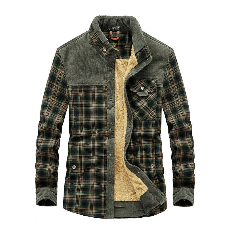 Chaqueta Deportiva Cuadros Invierno