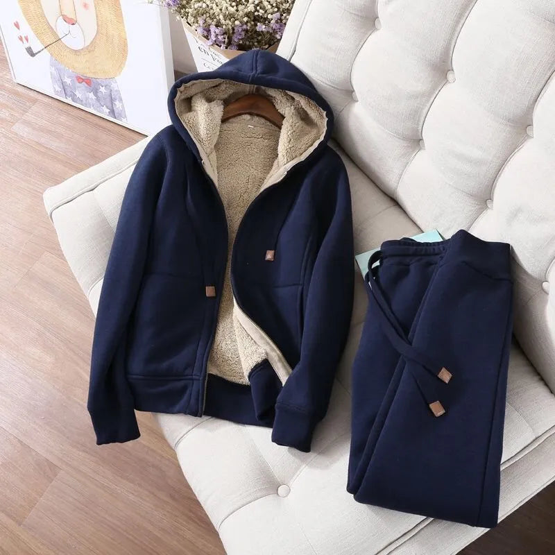 Conjunto Deportivo Forro Polar Cálido