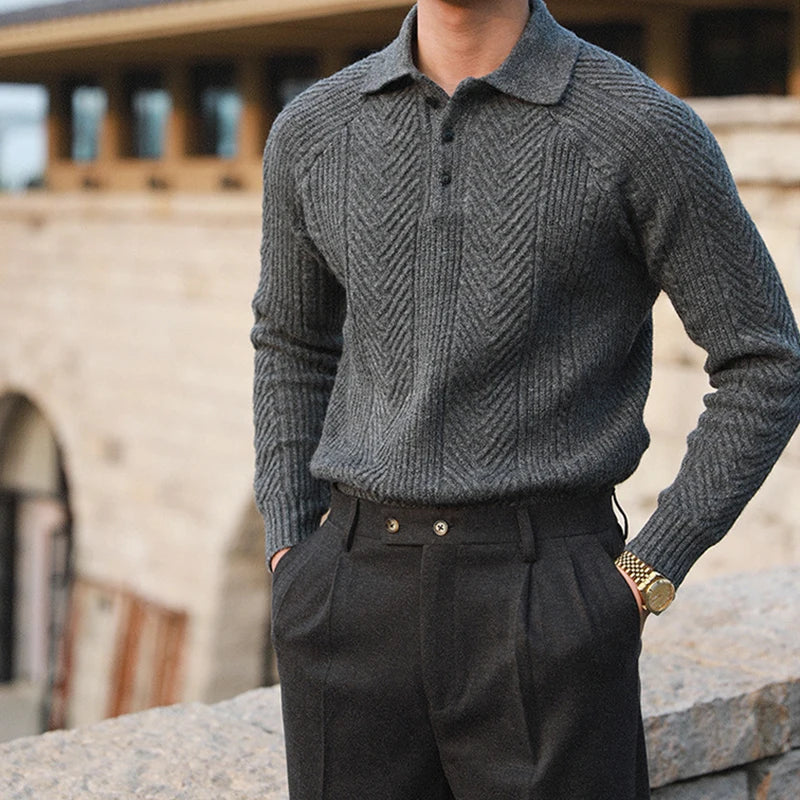 Jersey Invierno Hombre Abultado Cómodo