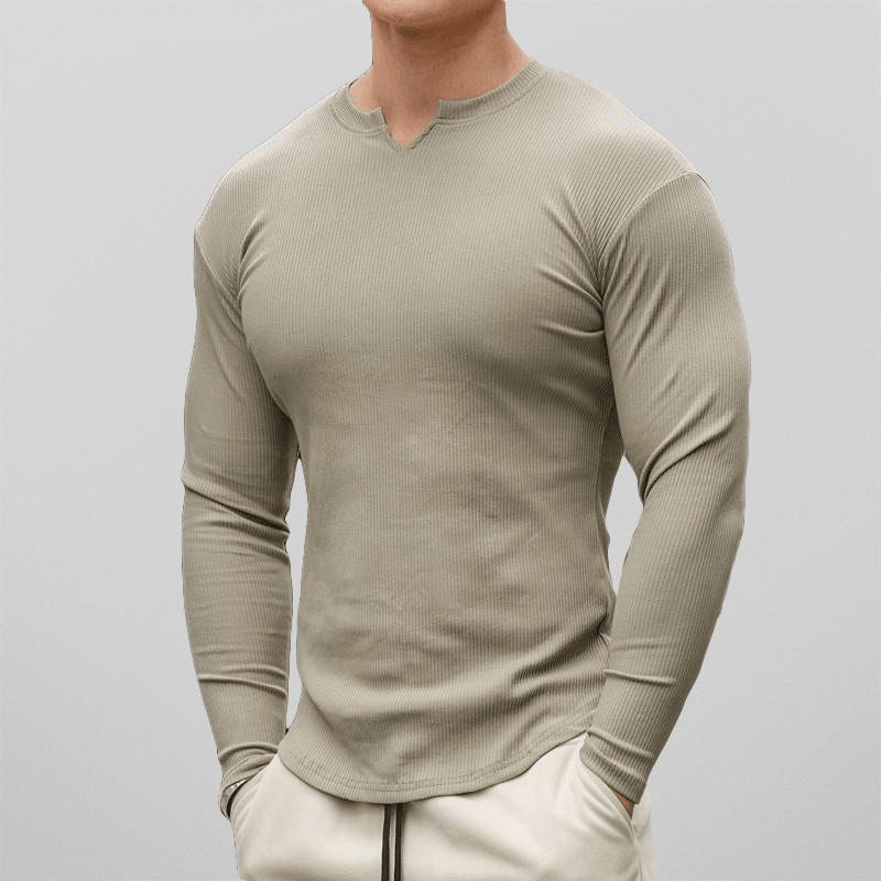 Camiseta deportiva hombre transpirable cómoda