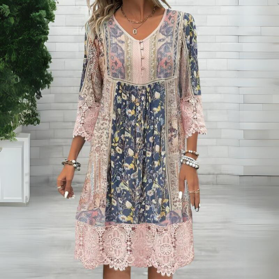 Vestido Boho Elegante Fiesta - Vestiria