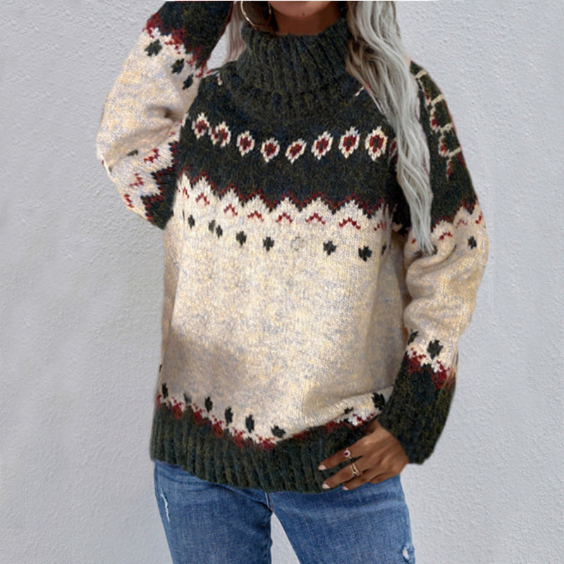 Sudadera Mujer Invierno Cuello Alto Caliente