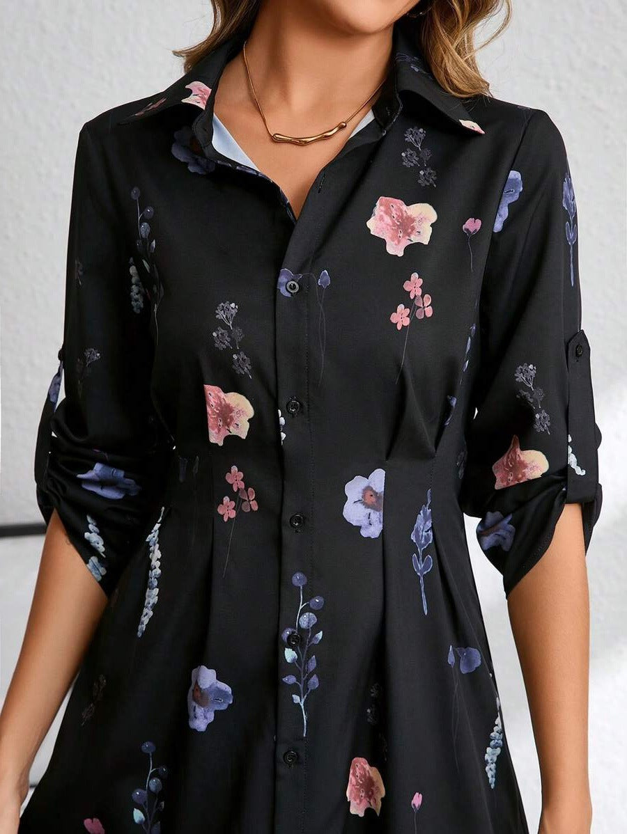 Vestido Florales Mujer Estilo Romántico Liora