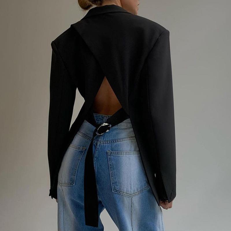 Chaquetilla sin espalda Mujer Elegante
