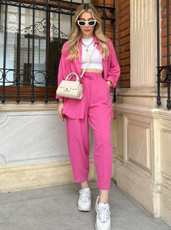 Conjunto de colores vivos perfecto para verano