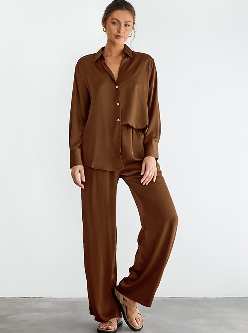 Pijama Mujer Manga Larga y Pantalón Cálido - Vestiria