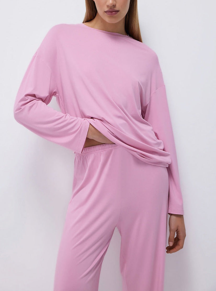 Pijama Mujer Manga Larga Cálida - Vestiria