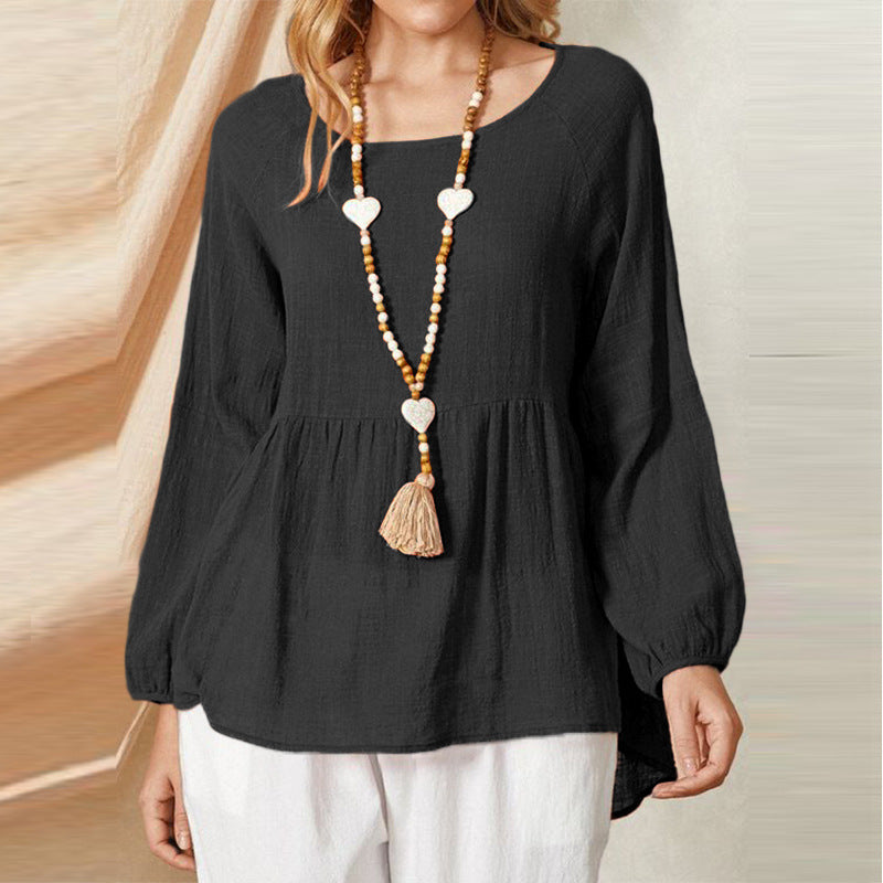 Blusa Mujer Encantadora con Volantes Románticos