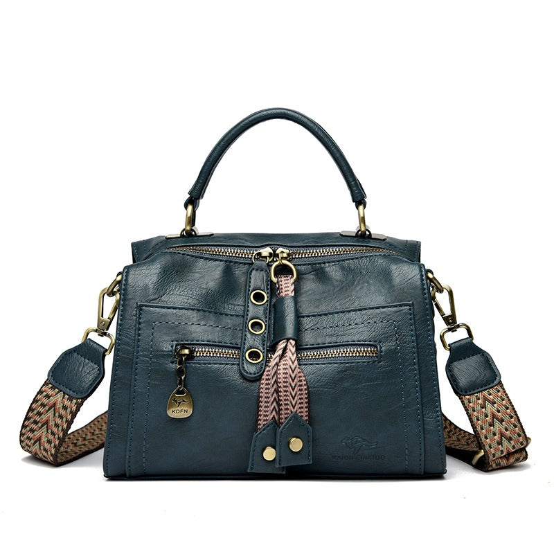 Bolso Bandolera Mujer Cuero Imitación Moderno