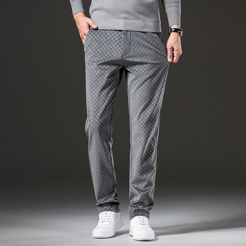 Pantalón Pana Escocés Clásico