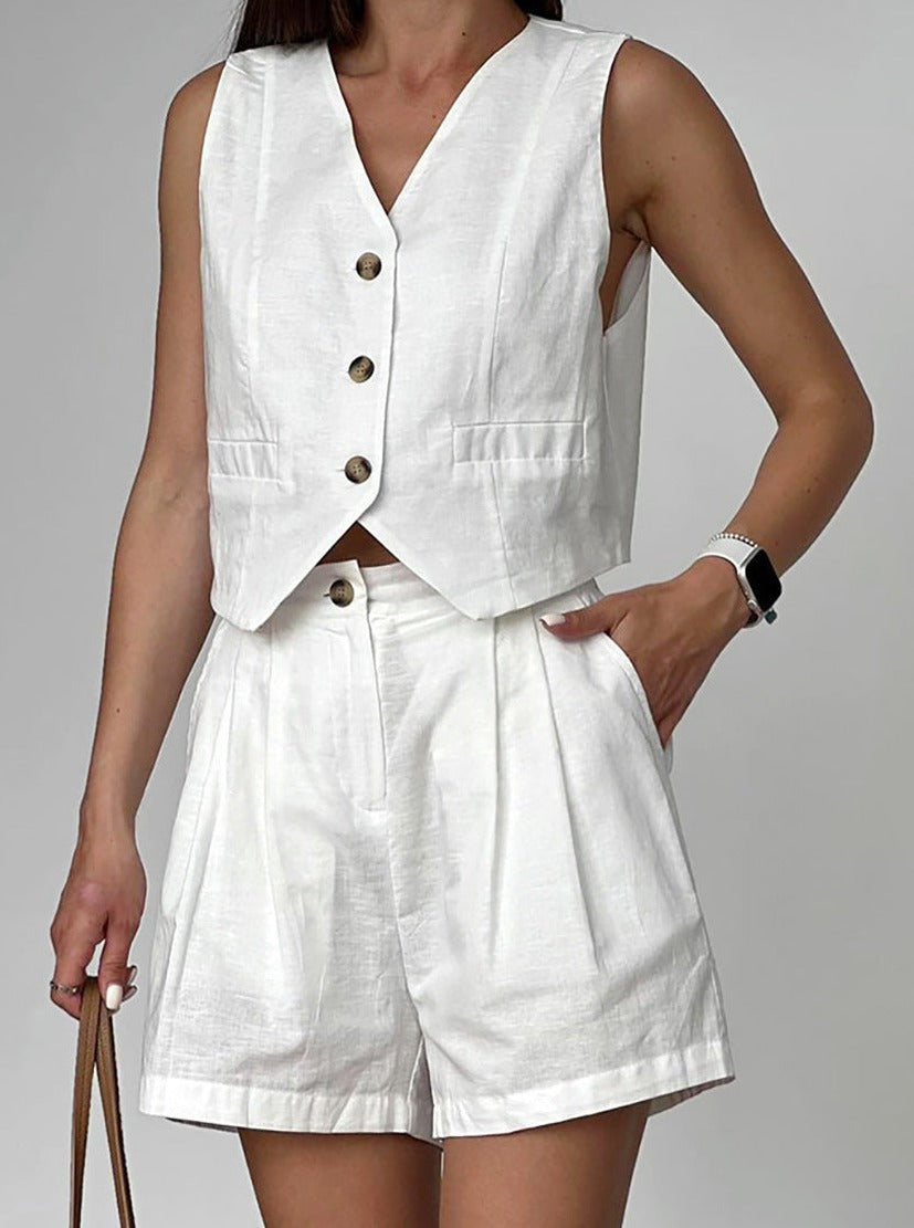 Conjunto Verano Ligero Chaqueta Pantalón Corto
