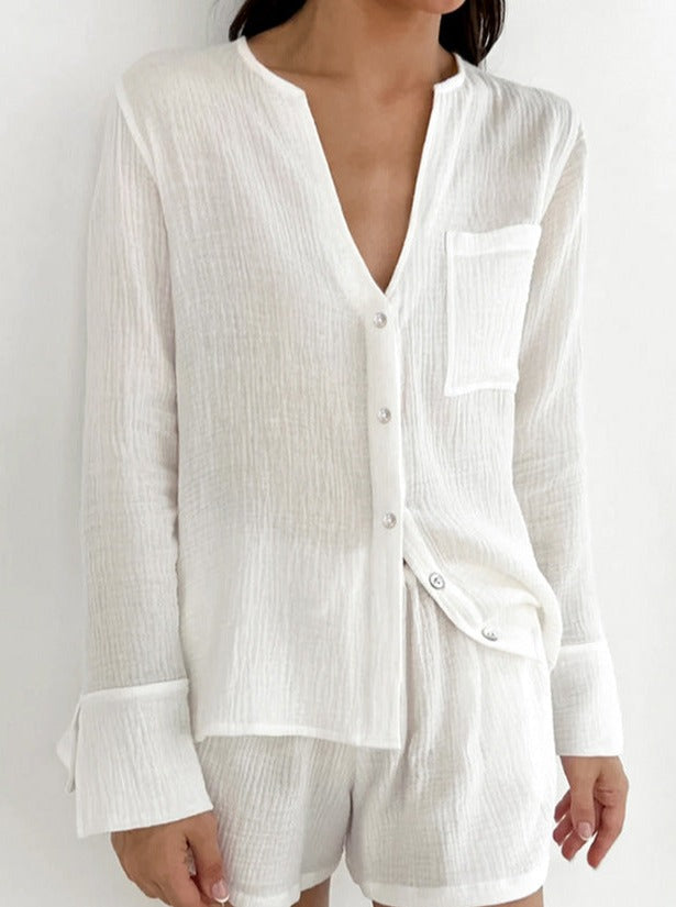 Conjunto Mujer Cómodo Cuello V - Vestiria