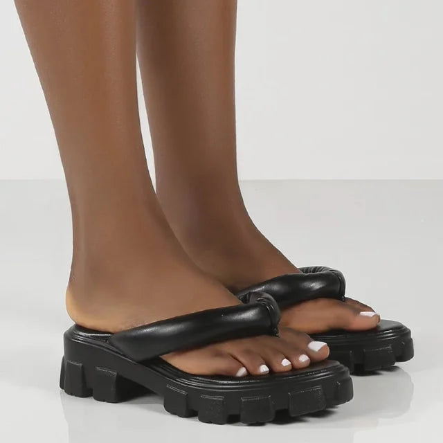 Sandalias de playa de suela alta