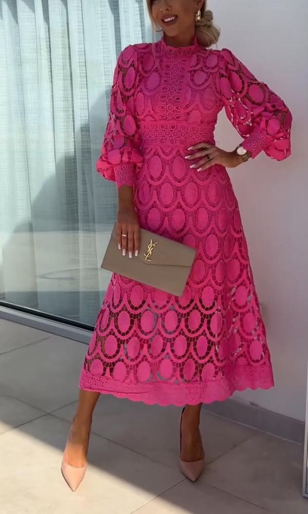 Vestido Encaje Chic para Fiesta
