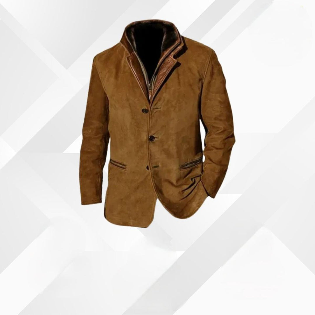 Chaqueta Hombre Invierno Aislada Cálida